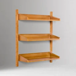 West Elm Mid-Century Modular 3-Tier Wide Shelf