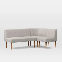 West Elm Mid-Century 3-Piece Banquette - Small