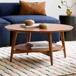 West Elm Mid-Century Round Coffee Table (36")