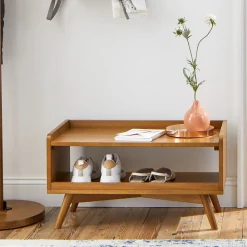 West Elm Mid-Century Shoe Rack - Acorn