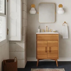 West Elm Mid-Century Single Bathroom Vanity (–)