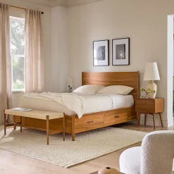West Elm Mid-Century Storage Bed