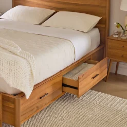 West Elm Mid-Century Storage Bed
