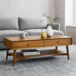 West Elm Mid-Century Storage Coffee Table (47.5")
