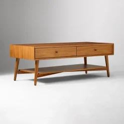 West Elm Mid-Century Storage Coffee Table (47.5")