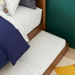 Kids West Elm Mid-Century Twin Bed & Trundle
