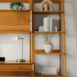 West Elm Mid-Century Wall Desk & Shelf Set (82")