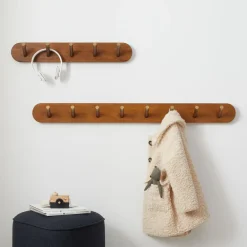 West Elm Mid-Century Wall Rack - Acorn
