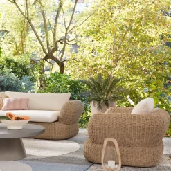 West Elm Mid-Century Wood Lanterns