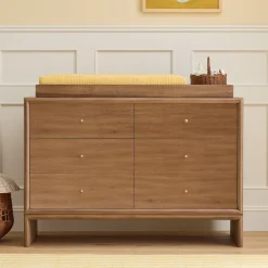 Kids West Elm Miles 6-Drawer Wide Dresser with Removable Topper (49")
