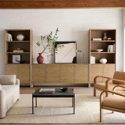 West Elm Miles Media Set (152")
