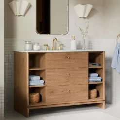 West Elm Miles Open Format Single Bathroom Vanity (48")