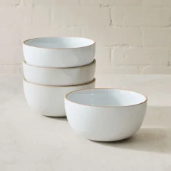 West Elm Mill Stoneware Cereal Bowl Sets