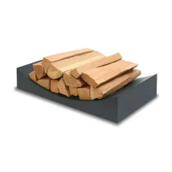 West Elm Minimalist Curved Firewood Holder