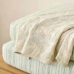Kids West Elm Mint Baby Bedding Collection