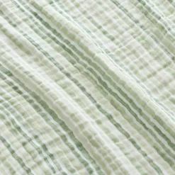 Kids West Elm Mint Organic Cotton Swaddle Set