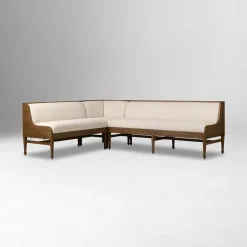 West Elm Mireva L-Shaped Dining Banquette (–)