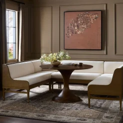 West Elm Mireva U-Shaped Dining Banquette (–)