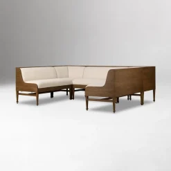 West Elm Mireva U-Shaped Dining Banquette (–)