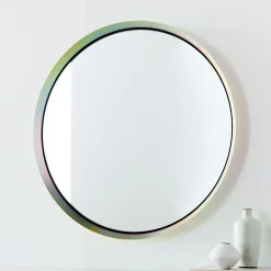 West Elm Misewell Kendrick Iridescent Wall Mirror
