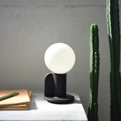 West Elm Misewell Q Table Lamp