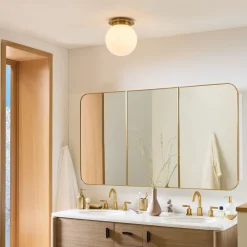 West Elm Mitchel Flush Mount (–)