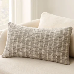 West Elm Mixed Basketweave Stripe