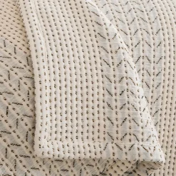 West Elm Mixed Herringbone Blanket