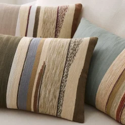 West Elm Mixed Woven Landscape Pillow Cover