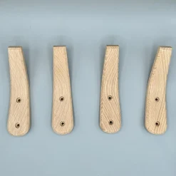 West Elm Modern Home by Bellver Bent Wood Hooks