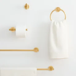 West Elm Modernist Bathroom Hardware