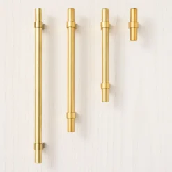 West Elm Modernist Hardware - Antique Brass