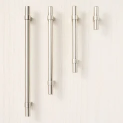 West Elm Modernist Hardware - Brushed Nickel