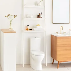West Elm Modern Leaning Over-The-Toilet Cubby