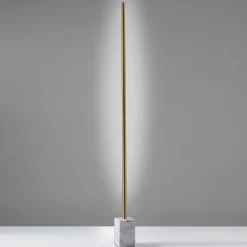 West Elm Modern LED Marble Floor Lamp (65")