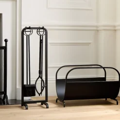 West Elm Modern Lines Fireplace Tool Set