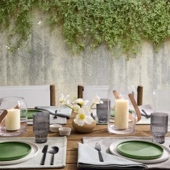 West Elm Modern Melamine Outdoor Dinnerware (Set of 16)