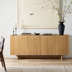 West Elm Modern Oak Buffet (72")