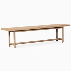 West Elm Modern Oak Dining Bench (75")