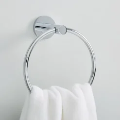 West Elm Modern Overhang Towel Ring