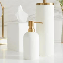 West Elm Modern Resin Stone Bath Accessories