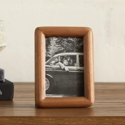 West Elm Modern Rounded Wooden Tabletop Frames