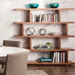 West Elm Modern Staggered Bookshelf (63")
