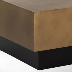 West Elm Modern Steel Rectangle Coffee Table (50")