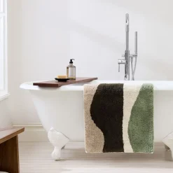 West Elm Modern Waves Bath Mat