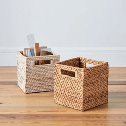 West Elm Modern Weave Storage Cubby