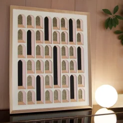 West Elm Molly M Framed Wall Art - Viaduct Neutral
