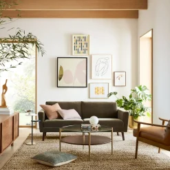 West Elm Molly M Framed Wall Art - Viaduct Neutral