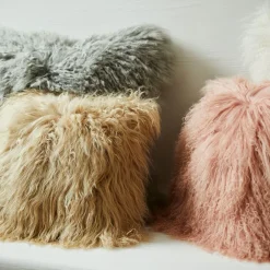 West Elm Mongolian Lamb Pillow Cover