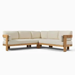 West Elm Monterey Outdoor 3-Piece L-Shaped Sectional Cushion Covers